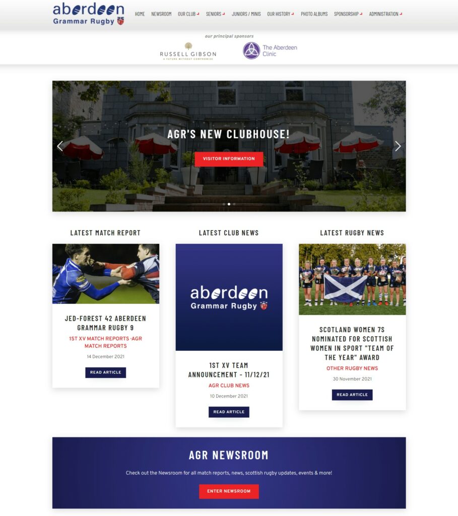 AGR homepage